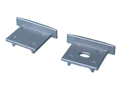 Kit Terminali Tapi di Chiusura In Metallo Con e Senza Foro Per Profilato