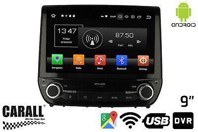 Autoradio Android 8.0 Fiesta GPS DVD USB SD WI-FI Bluetooth Navigatore