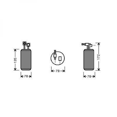 Condensatore essiccatore TRANSPORTER T4 90-