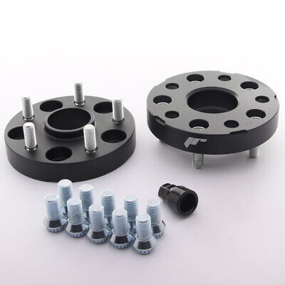 JRWA1 Adattatatori Distanziali 25mm 5x112 66.6 66.6 Nero
