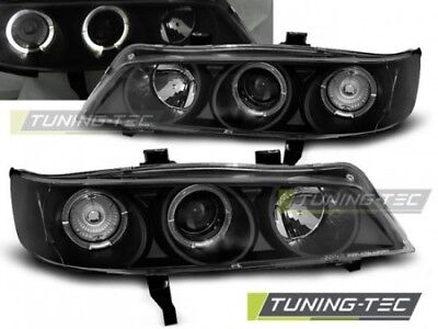 Coppia Fari Fanali Anteriori Tuning ACCORD 94-97 ANGEL EYES Nero (USA)