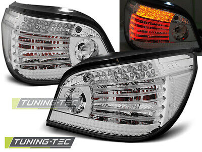 FANALI POSTERIORI A LED CROMATI per E60 07.03-07