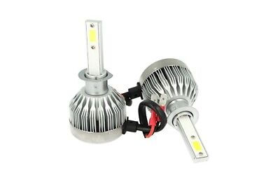 Kit Full Lampada Led Cob H1 20W 12V 24V Bianco 6000K Per Abbagliante e