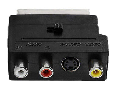 Convertitore Adattatore Da SCART A SVHS/RCA Per Grabber VHS <ul><li>Adattatore