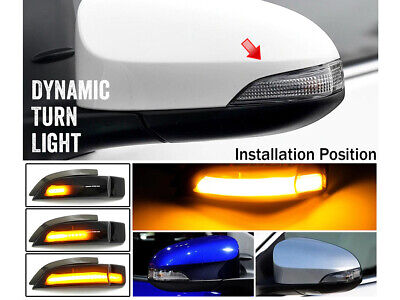 Kit Freccia Led Specchietto Retrovisore Dinamico Sequenziale Yaris Auris Prius