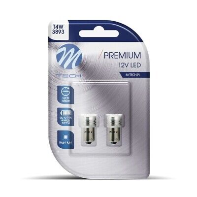 Blister 2x LED L016 BA9s 1x HP bianco