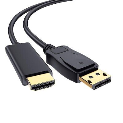 Cavo da DisplayPort a HDMI Monodirezionale Placcato in Oro Full HD1080p 60Hz