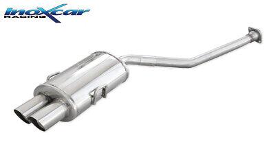 E36 323I 24V (170CV) 1992-- Posteriore con uscita 2 x diam. 80 RACING