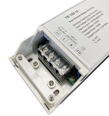 Alimentatore Dimmerabile CV 12V 150W Triac ELV Pulsante N.O. Varialuce Su 220V