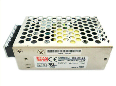 Alimentatore MeanWell CV Trasformatore 24V 25W 1,1A RS-25-24 Per Illuminazione