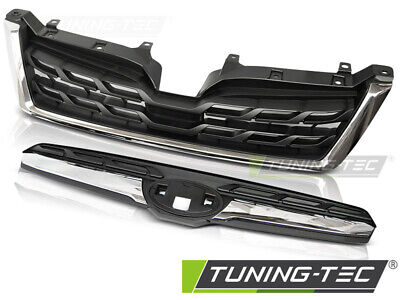 GRIGLIA FORESTER calandra anteriore tuning  IV 2013-2018 NERO CROMATO LCI STYLE