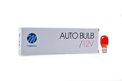 LOTTO DI 10 PEZZI Lampada M-TECH WY16W T15 16W 12V AMBER
