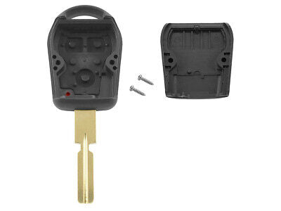 Guscio Chiave Telecomando 3 Tasti Con Lama HU58 Batteria Su Circuito Senza