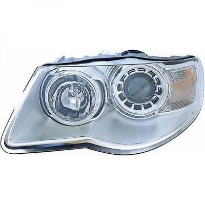 Faro fanale anteriore sinistro TOUAREG 2007-2009 H7+H9 DEPO con motorino per