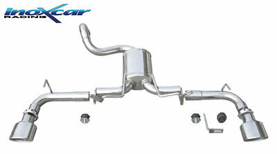 500 1.4 16V 100cv) 2007-- Posteriore DUPLEX con uscita ovale 120x80 mm