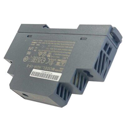 MeanWell HDR-15-5 Alimentatore Guida DIN Ultra Slim 12W 5V 2,4A Input 220V e