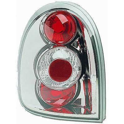 Coppia fari fanali posteriori TUNING CORSA 93-00 3 porte chrome