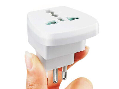 Convertitore Adattatore Viaggio Da Spina Italiana 10A 2P+T A Presa UK USA AUS