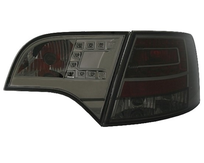 Coppia Fari Fanali Posteriori LED Tuning A4 B7 2004-2008 Avant Fume'