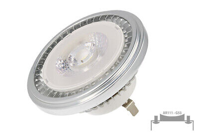 Lampada Faretto Led AR111 15W AC 220V Bianco Neutro Spot Angolo 35 Gradi <p