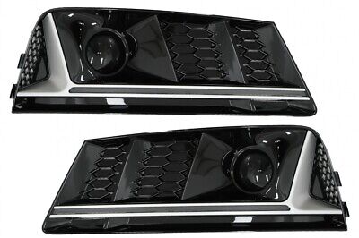 Griglia inferiore paraurti ACC Copre Griglie laterali adatte per A4 B9 Sed