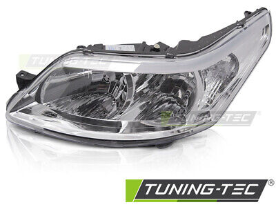 HEADLIGHT CHROME LEFT SIDE TYC fits CITROEN C4 08-10