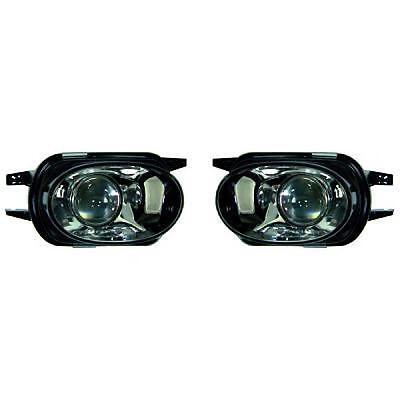 Coppia fendinebbia TUNING Classe E W211 02-06 solo per paraurti sportiv