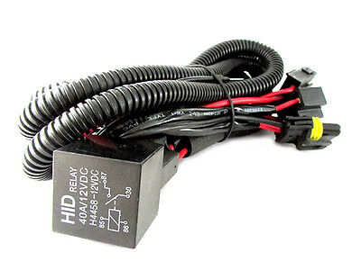 Cablaggio Rele Relay 12V 40A Stabilizzatore Corrente Lampada Xenon H7 Tremolio