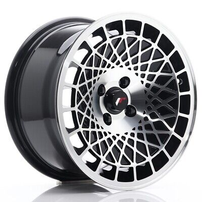 Cerchi JR JR14 15x8 ET20 4x100 Gloss Black Superficie lavorata