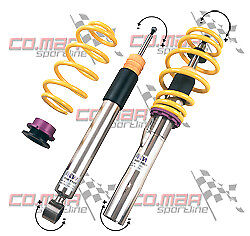 M3 14> Twin Power Kit assetto regolabile in altezza in acciaio INOX V3 - Ab