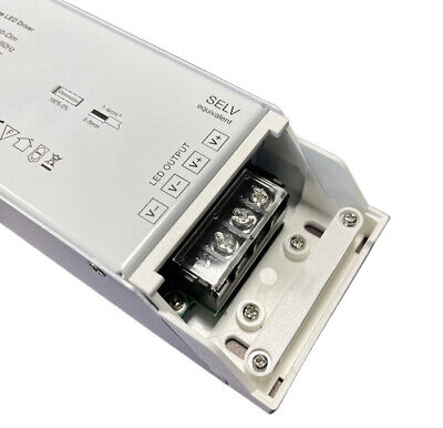 Alimentatore Dimmerabile CV 24V 150W Triac ELV Pulsante N.O. Varialuce Su 220V