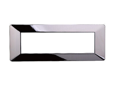 ETTROIT Placca Plastica Serie Starlight 7P Colore Cromato Lucido Compatibile