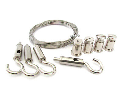 Kit Staffe Fissaggio Per Sistema Di Sospensione Con 4 Ganci Universale Pannello