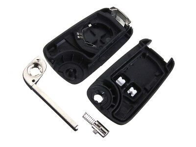 Guscio Chiave Telecomando 2 Tasti  con Lama HU100 Batteria In Custodia Senza Tr