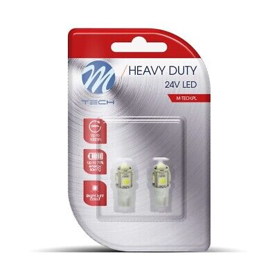 Blister 2x LED L954 W5W 5xSMD5050 bianco