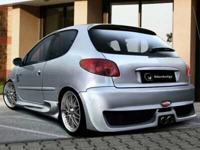Body Set Ästhetik Tuning 206 (3 Türen) 1998-2009 ' Tekno '