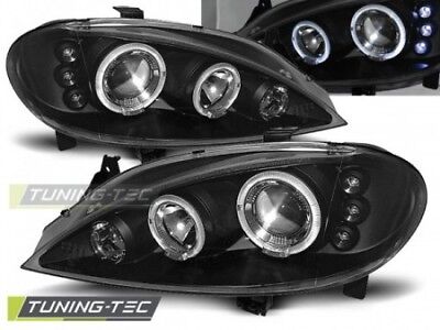Faro Fanale Tuning MEGANE 03.99-10.02 ANGEL EYES Nero