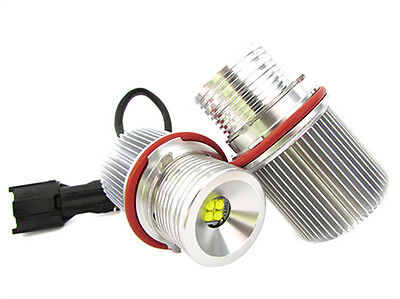 2x Angel Eyes Lampada Led 20W Per E39 E53 E60 E61 E63 E64 E65 E66 X5 E87 X3