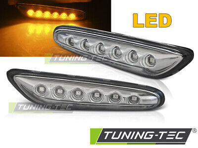 DIREZIONE LATERALE CROMATA LED per E46 09.01-03.05