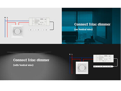 Led Driver CC Dimmerabile 15W Triac Dimmer + Pulsante Corrente Costante