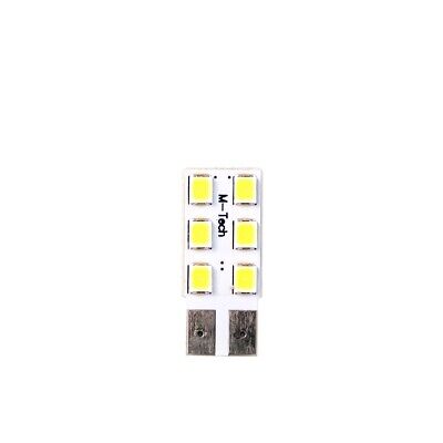 Blister 2x LED L083 W5W 6xSMD3528 bianco
