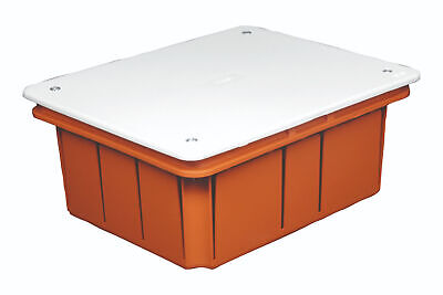 Cassetta Di Derivazione Da Incasso Muro IP40 Con Coperchio e Viti 161X130X70mm