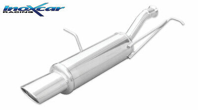 307 1.4 16V 88cv) 2001-- Posteriore con uscita singola ovale 120x80 mm