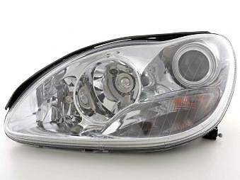 Coppia Fari Fanali Anteriori Tuning classe S W220 cromato