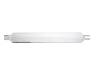 Lampada Led S19 Tubolare Lineare Bianco Freddo 6W=60W 310mm 220V PC Opalino Per