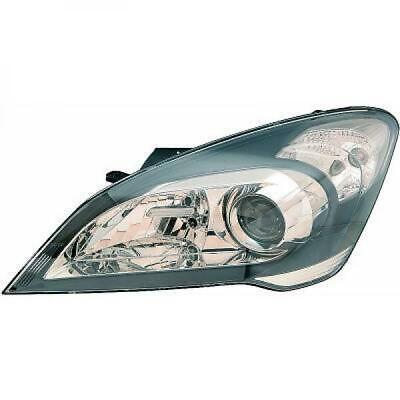 Faro anteriore sx CEED 08-12 bordo nero H1+H7 per reg el/DEPO 92101-1H070