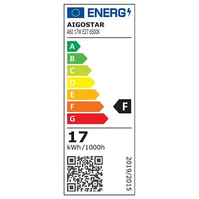 Lampada Led E27 A60 17W 1720LM 6500K 60X119mm <ul><li><strong>Lampada
