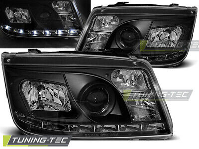 HEADLIGHTS DAYLIGHT BLACK fits BORA 09.98-05.05