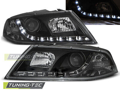 HEADLIGHTS DAYLIGHT BLACK fits OCTAVIA 2 03.04- 08