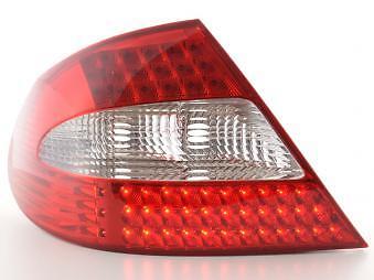 Coppia Fari Fanali Posteriori Tuning LED classe C 200/240/320 (W20